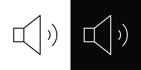 Volume icon symbol template for graphic and web design collection logo vector illustration