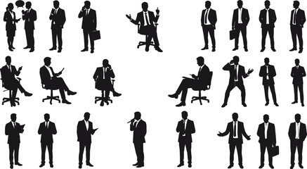 Silhouette vector illustration featuring a diverse group of people holding hands, some with arms raised in celebration, against a white background, symbolizing unity, joy, and community.