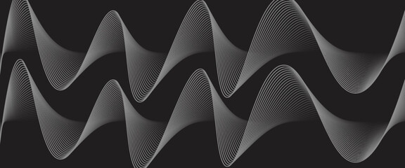 abstract geometric line pattern art vector illustration. modern. eps 10