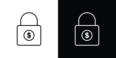 Fixed price icon symbol template for graphic and web design collection logo vector illustration