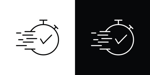 Express icon symbol template for graphic and web design collection logo vector illustration