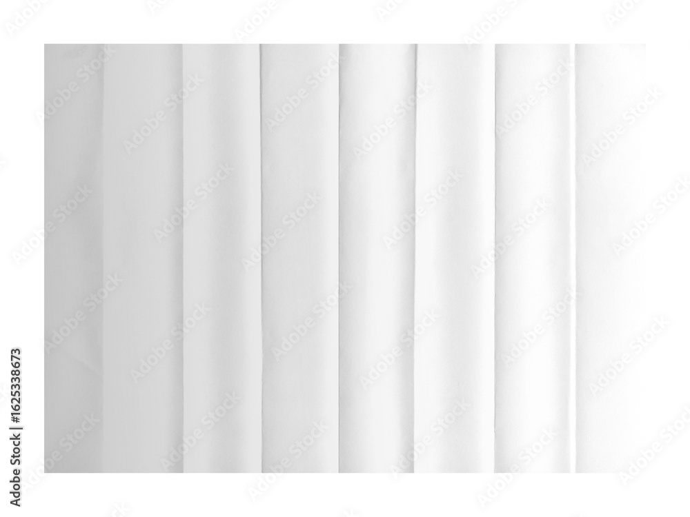 Poster clean white fabric folds create a modern, textured backdrop perfect for elegant design projects and 