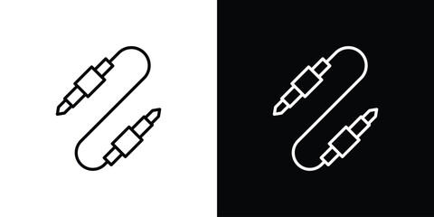 Audio Cable icon symbol template for graphic and web design collection logo vector illustration