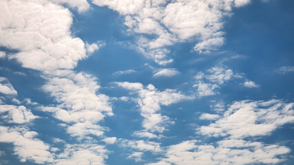 blue sky with clouds