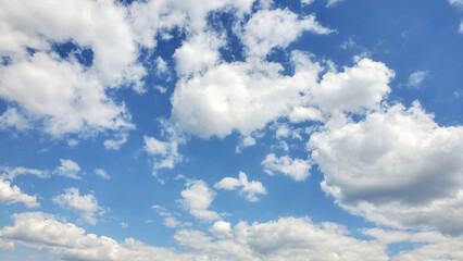 blue sky with clouds