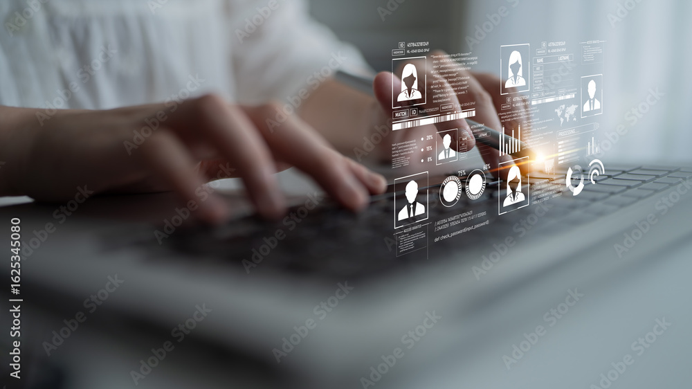 Poster id security ensures personal data protection with secure login systems, digital identity safeguards,