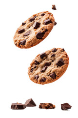 Fototapeta premium Cookies and Chocolate Pieces