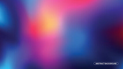 Vibrant Abstract Gradient Background Design
