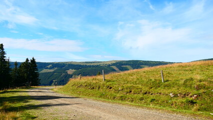 Wanderwege am Wechsel, Blick auf den Hochwechsel