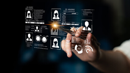 ID security ensures personal data protection with secure login systems, digital identity...