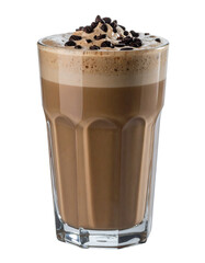 frappé coffee isolated