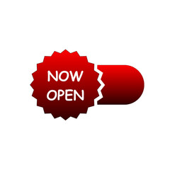 This vibrant red sign boldly announces 