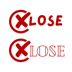 Obraz premium This striking design features red symbols, including a bold red 'X' and a cross. The vibrant typography and graphics create an impactful visual statement. Ideal for branding!