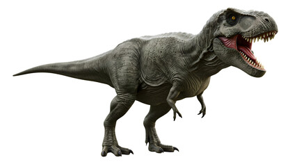 Fototapeta premium dinosaur, tyrannosaurus, rex clean simple clear high quality detailed closeup studio natural light copy space minimal modern stock photo for web for print background design template concept idea profe