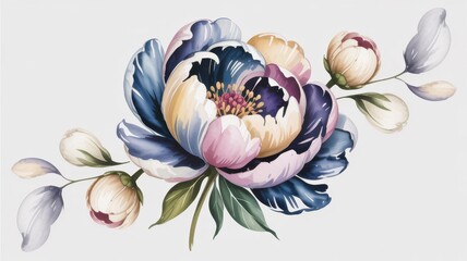 Elegant Floral Composition: A close-up of a sophisticated floral design, highlighting delicate petals, vibrant colors, and an artistic aesthetic