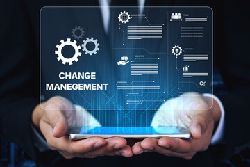 Change management strategy combining innovation, globalization, and teamwork to enable business transformation and emotional engagement in modern organizations Vouch