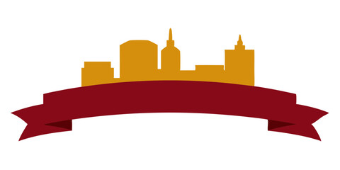city skyline vector illustration