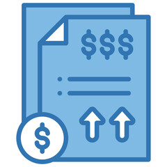 Obraz premium Revenue Growth Icon