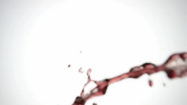 red wine liquid splash generate vo 2