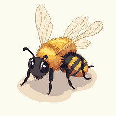 very cool honey bee design