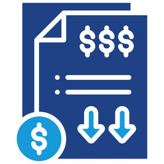 Financial Report Icon