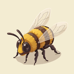 very cool honey bee design