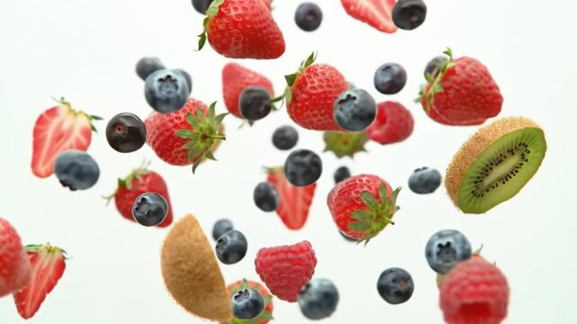 strawberry and blueberries generate vo 2