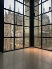 reflection in the window