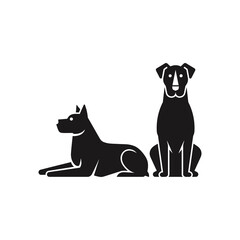 black and white dog photo bundle image free download.