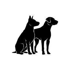 black and white dog photo carton image wallpaper