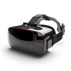 Modern Virtual Reality Headset Isolated Technology Device