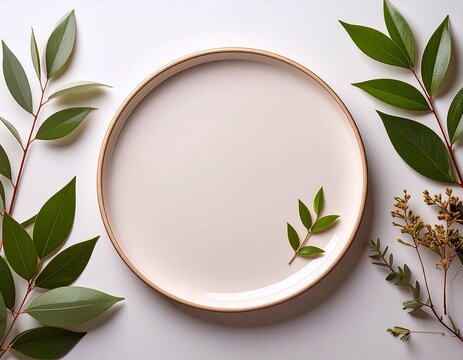  A flat tray