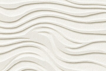 Abstract Sand Texture Background With Waves