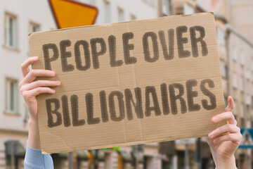 “PEOPLE OVER BILLIONAIRES” demanding justice amid growing inequality and corporate dominance.
JUSTICE. INEQUALITY. PROTEST. CAPITALISM. POWER. REVOLT. FAIRNESS