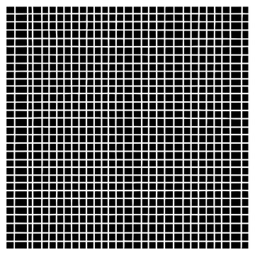 Black squares pattern grid design background abstract mosaic geometric texture vector illustration template