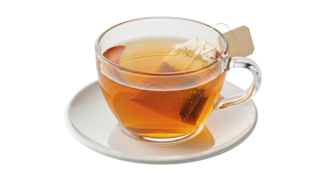 Isolated Cup of Tea