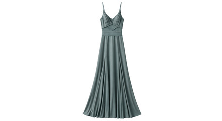 Isolated Evening Dress in Grey