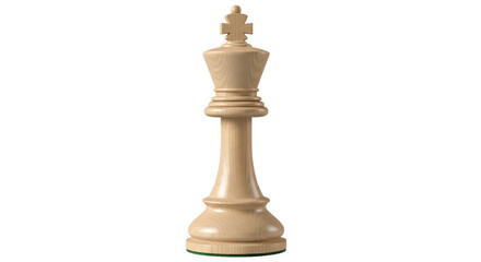 Isolated White Chess King
