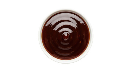 Isolated Bowl of Barbecue Sauce