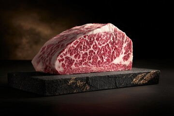 Premium Wagyu Steak With Marbling