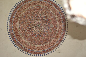 Inside Humayun’s Tomb, delicate lattice screens, arched niches, and intricate Persian motifs create a serene, regal atmosphere—blending Mughal elegance with timeless artistic craftsmanship.