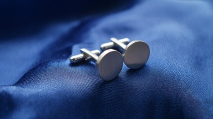 Macro close-up of a silver nut and bolt as a wedding ring, symbolizing enduring love and commitment