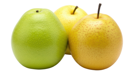 Isolated Asian Pears