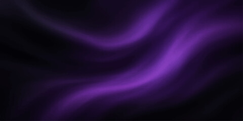 Purple silk fabric with smooth flowing waves abstract background