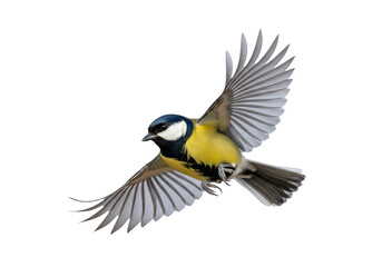 Great Tit in Flight