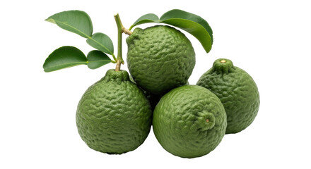 Isolated Kaffir Limes