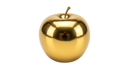 Isolated Golden Apple