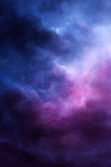 Fototapeta premium Colorful Space Nebula With Stars