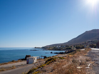view of the coast of crete