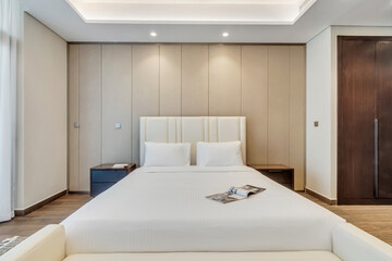 Inviting vacation rental apartment with fully furnished, contemporary interiors. Vacation rental collection or series.